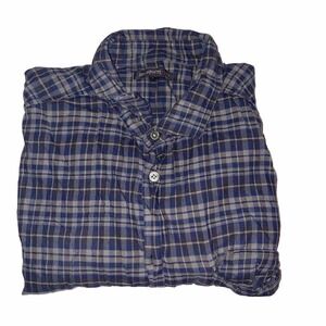 John Varvatos USA Shirt Mens Size Large plaid check‎ Button up